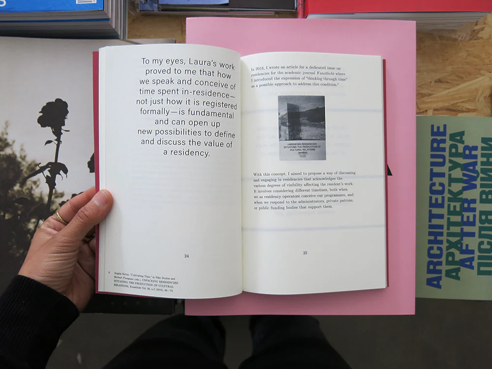 PRE-ORDER: Angela Serino – Configurations of Time: Imagining Other Temporalities in the Artist Residency - Image 7
