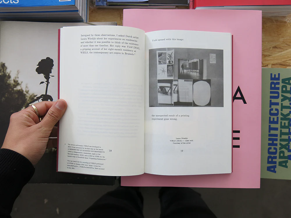 PRE-ORDER: Angela Serino – Configurations of Time: Imagining Other Temporalities in the Artist Residency - Image 8