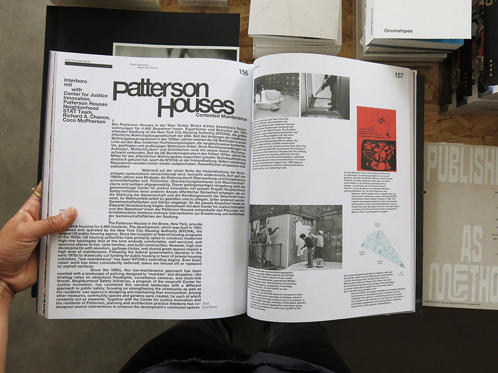 ARCH+ The Great Repair: A Catalog of Practices - Image 7