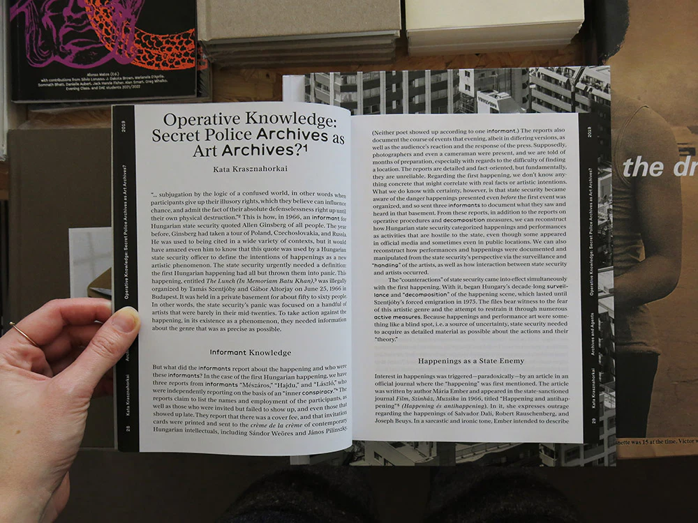 Artists & Agents: Performance Art and Secret Services - Image 2