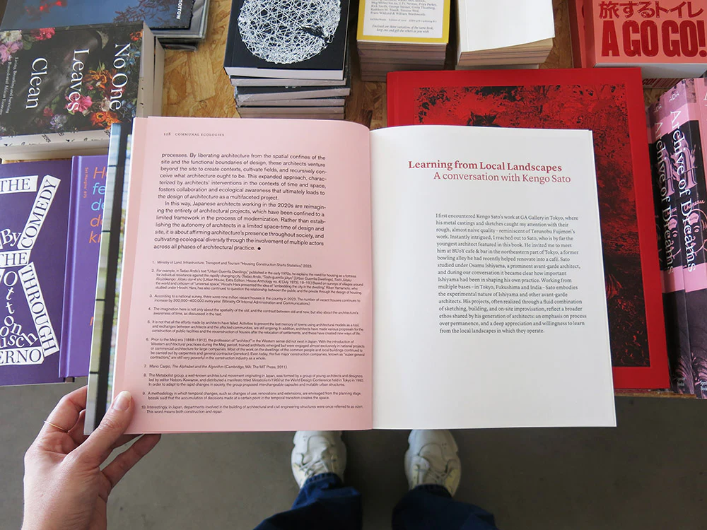 PRE-ORDER: Communal Ecologies: Conversations with Young Japanese Architects - Image 8