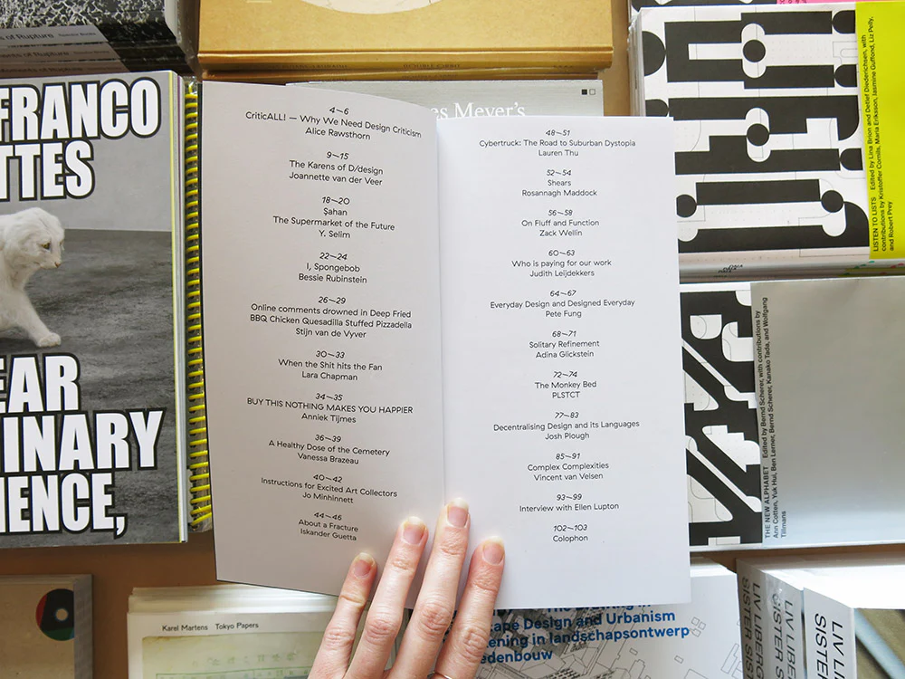 PRE-ORDER: CriticALL!: (un)professional everyday design criticism - Image 2