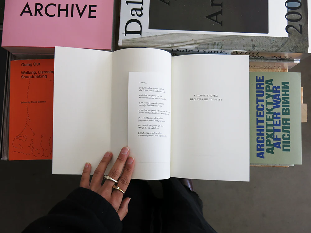 Daniel Bosser – Philippe Thomas Declines His Identity - Image 2