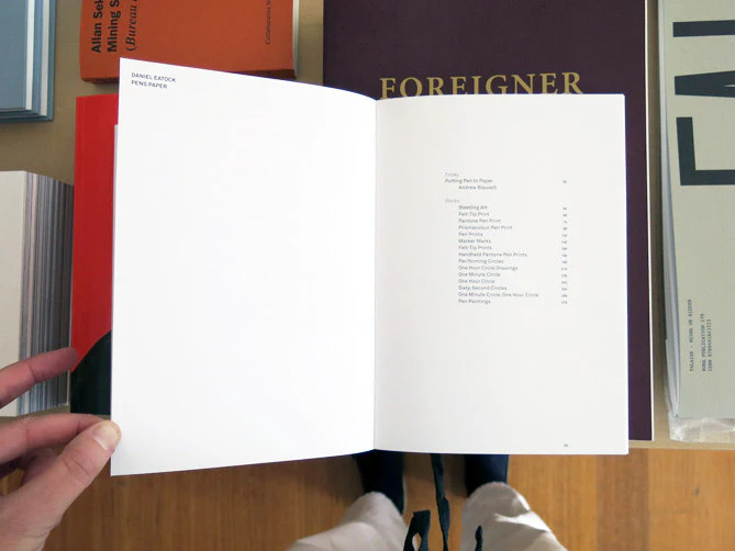 Daniel Eatock – Pens Paper - Image 4
