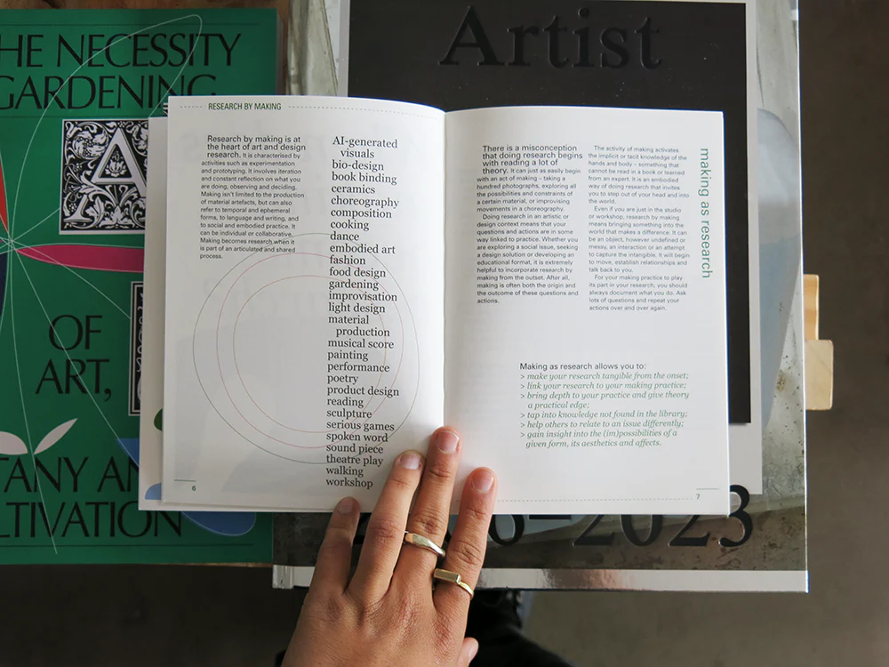 PRE-ORDER: Hands on research for artists, designers & educators - Image 10