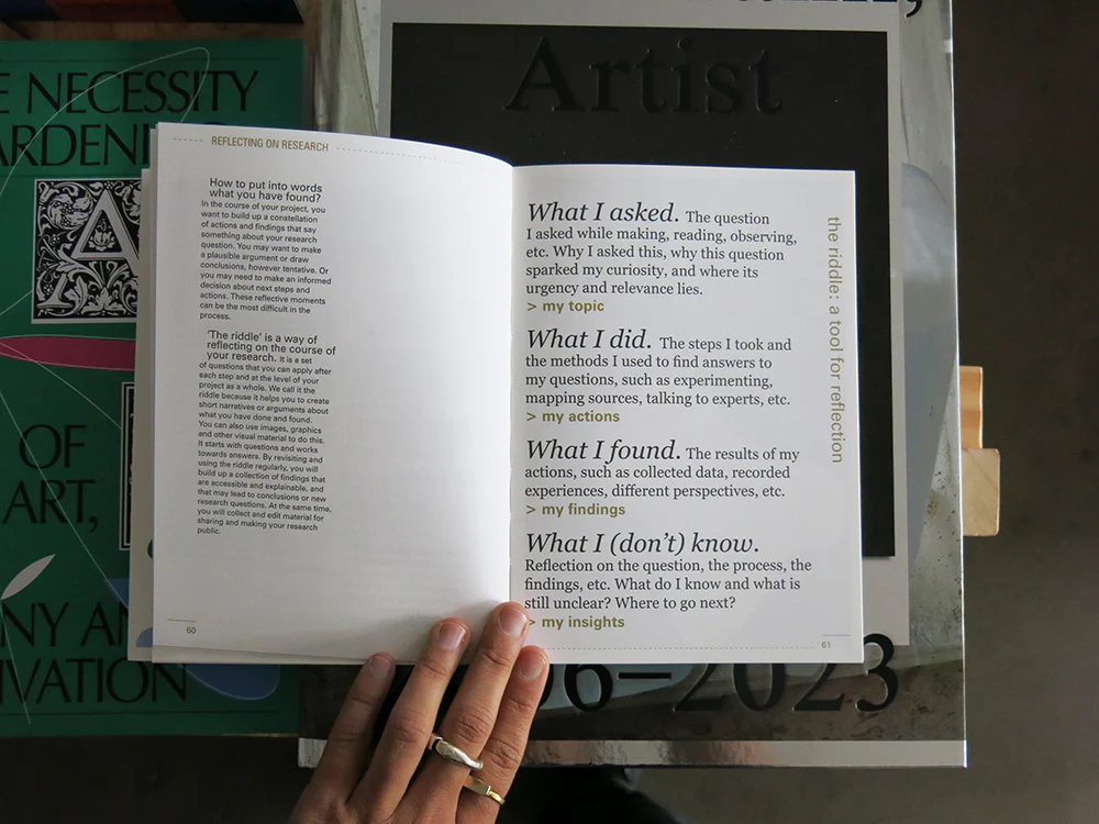 PRE-ORDER: Hands on research for artists, designers & educators - Image 3