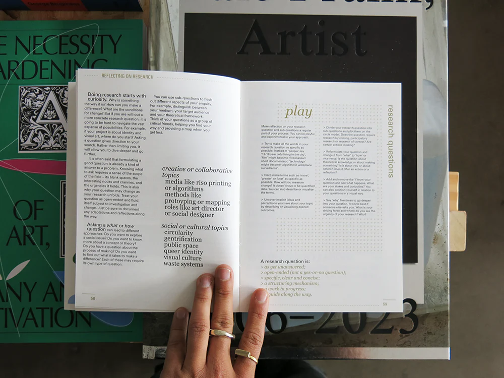 PRE-ORDER: Hands on research for artists, designers & educators - Image 5
