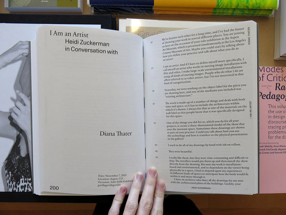 Heidi Zuckerman – Conversations with Artists II - Image 5