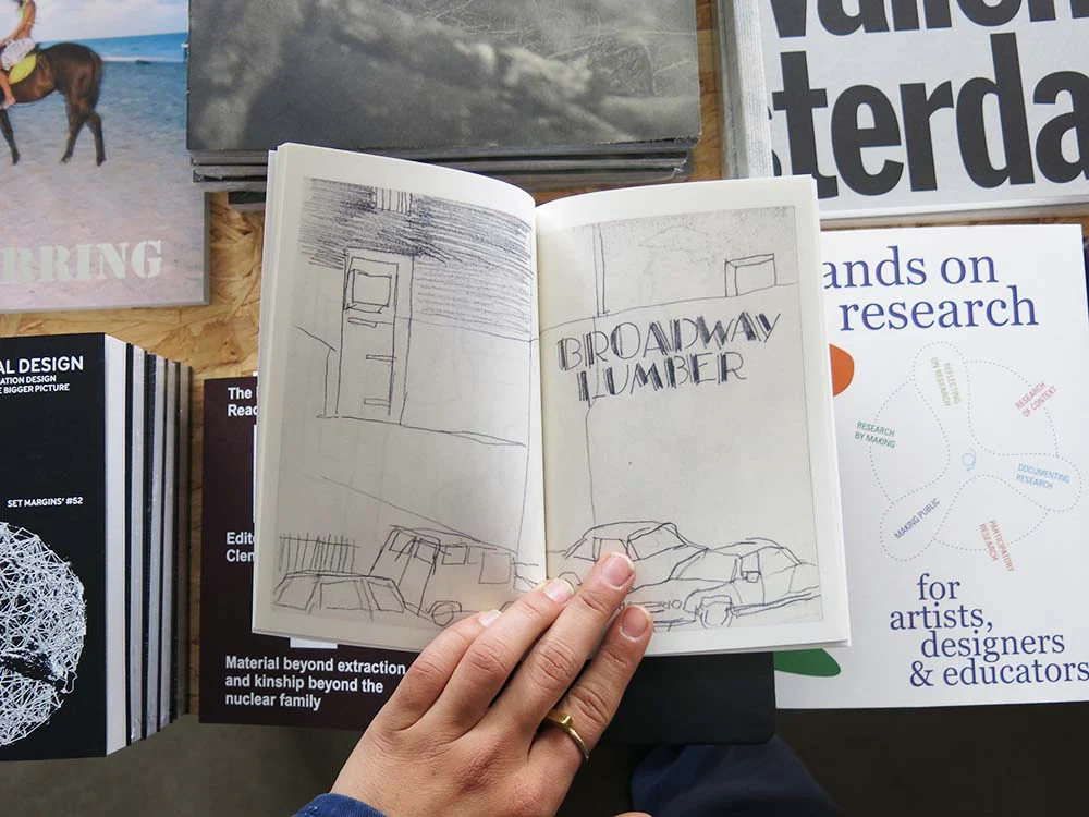 PRE-ORDER: Lucinda Rogers – New York Winter 1988: a visitor’s first sketchbook - Image 3