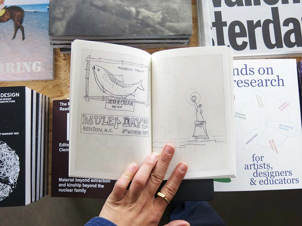 PRE-ORDER: Lucinda Rogers – New York Winter 1988: a visitor’s first sketchbook - Image 6
