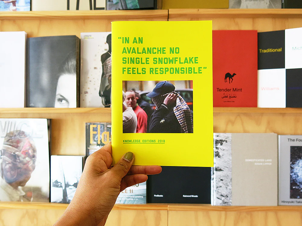 Tim Coghlan and Callum Vass – "In An Avalanche No Single Snowflake Feels Responsible"